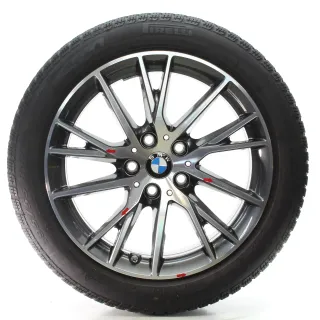 BMW 1er F40 2er F44 Winterräder Y-Speiche 489 Pirelli 195/55R17 92H 7849122 - Bild 4