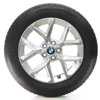 BMW X1 U11 X2 U10 Winterräder Y-Speiche 896 Continental 205/65R17 DOT23 6898299 - Bild 2