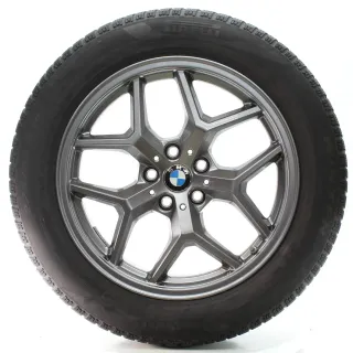 BMW 5er G60 G61 Winterräder Y-Speiche 932 Pirelli 225/55R18 102H DOT24 5A324D5 - Bild 1