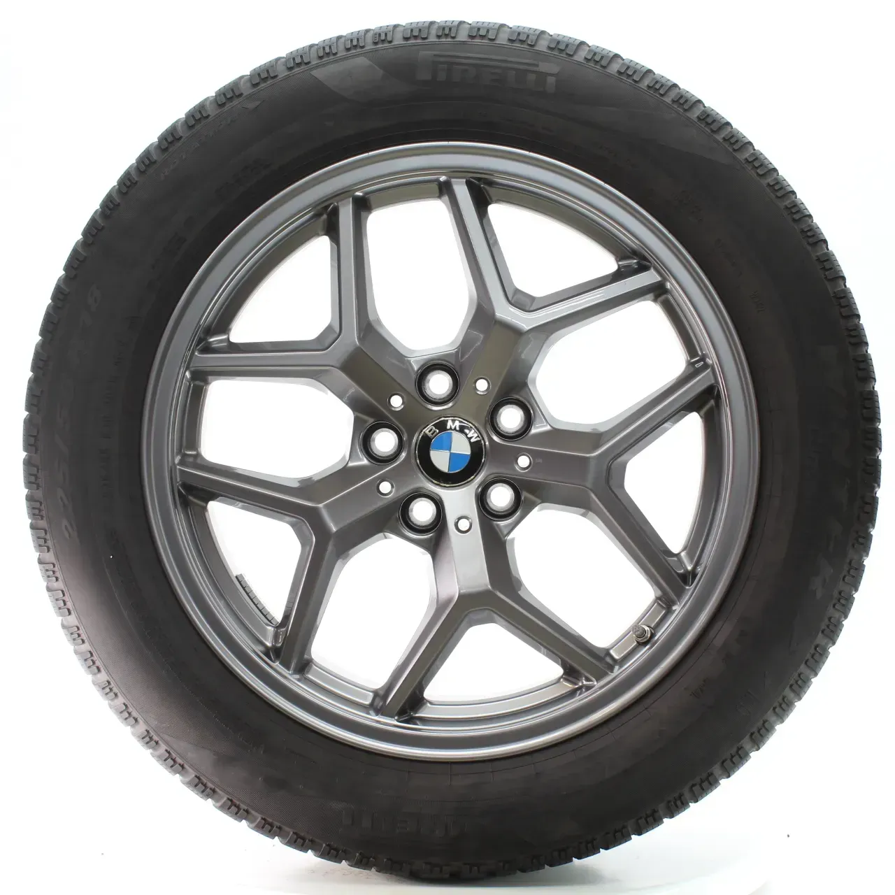 BMW 5er G60 G61 Winterräder Y-Speiche 932 Pirelli 225/55R18 102H DOT24 5A324D5 - Bild 1