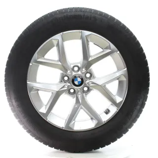 BMW X1 U11 X2 U10 Winterräder Y-Speiche 896 Continental 205/65R17 DOT24 6898299 - Bild 4