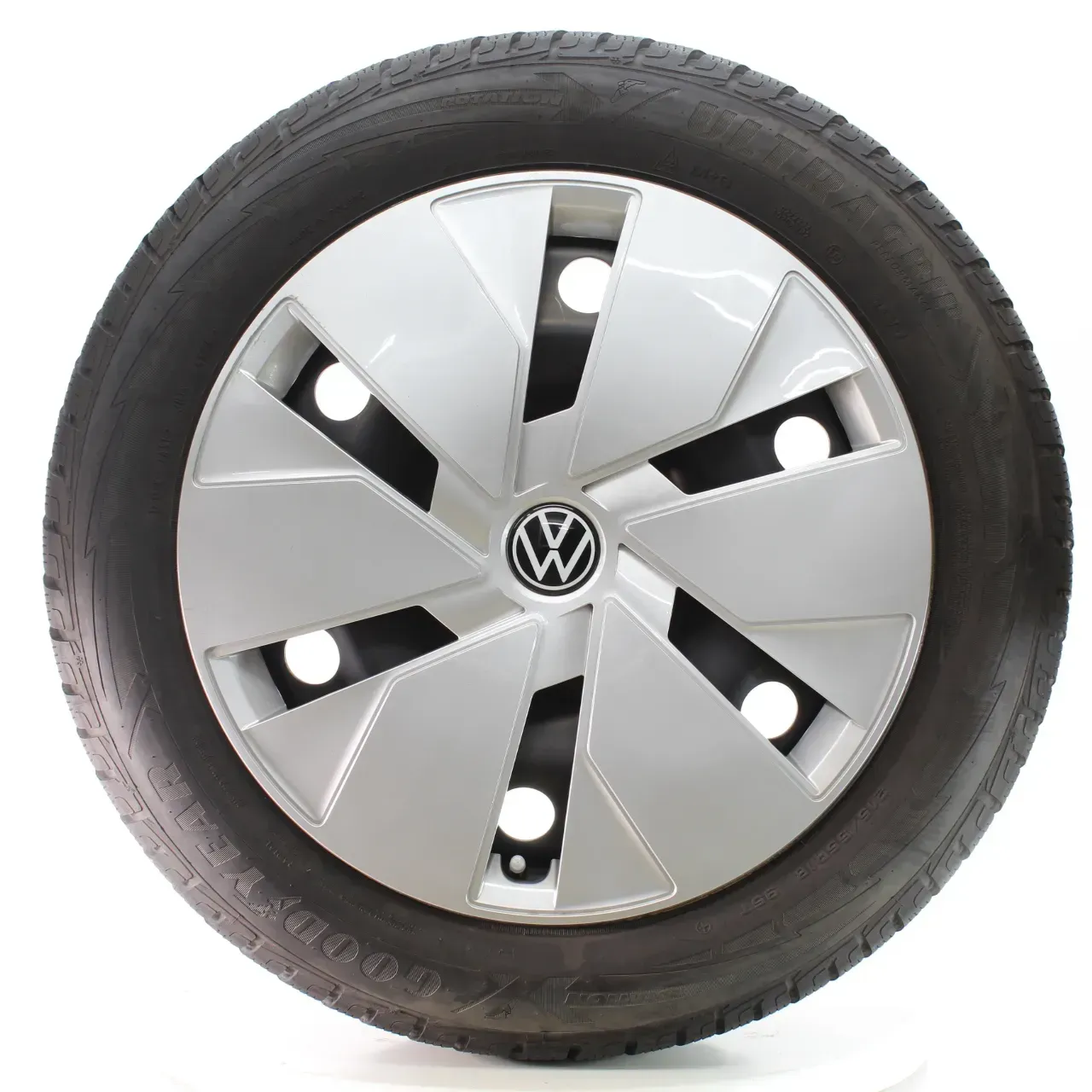 VW ID.3 E11 Winterräder Stahl Goodyear Ultra Grip 215/55R18 95T 1EA601027 - Bild 1