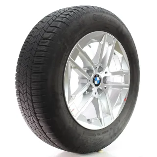 BMW 2er AT U06 Winterräder Doppelspeiche 186 Continental 205/65R16 DOT25 6888838 - Bild 6