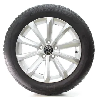 VW Passat 3G B8 Winterräder Helsinki Pirelli 215/55R17 94H DOT23 3G0601025C - Bild 1