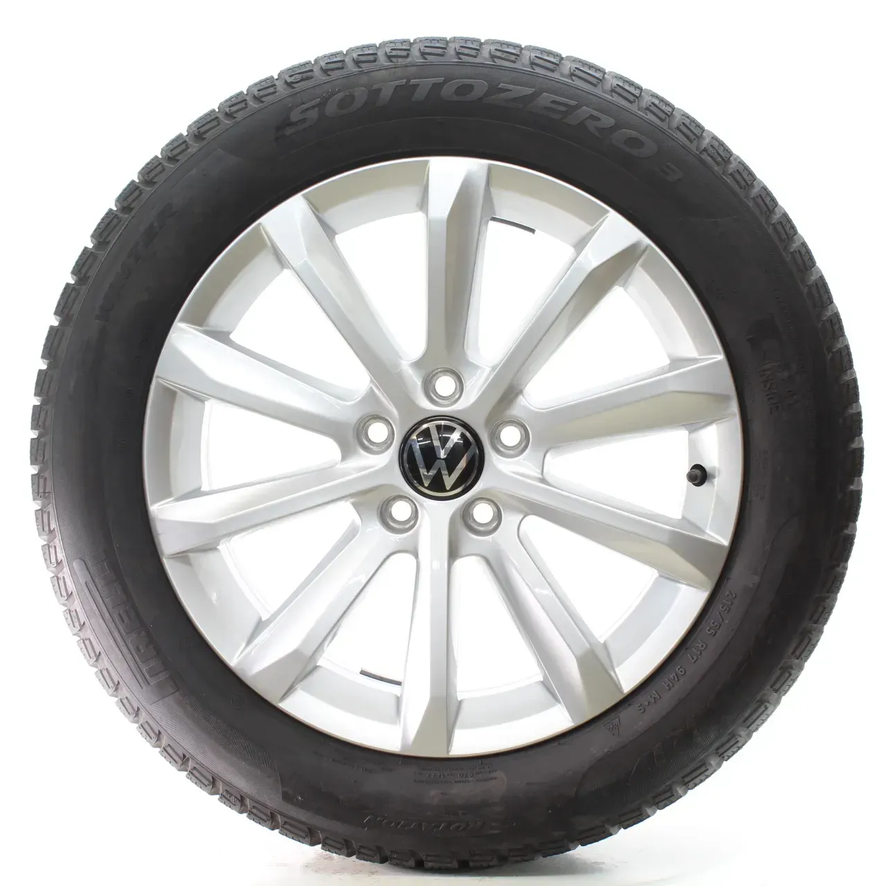 VW Passat 3G B8 Winterräder Helsinki Pirelli 215/55R17 94H DOT23 3G0601025C - Bild 1