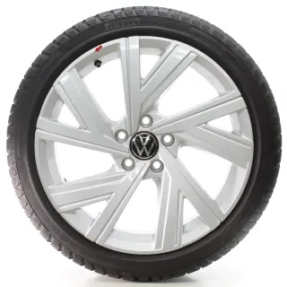 VW Golf 8 VIII CD1 Winterräder Bergamo Pirelli 225/40R18 DOT24 5H0601025AB - Bild 2