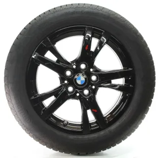 BMW 1er F40 Winterräder Doppelspeiche 473 Schwarz Continental 205/55R16 6855082 - Bild 2