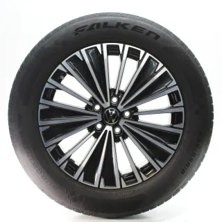 VW Tiguan CT1 Winterräder Napoli Schwarz Glanz Falken 235/55R18 DOT24 571601025K - Bild 1