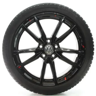 VW Golf 7 VII BA5 Winterräder Pretoria Continental 225/40R18 92V 5G0071498A - Bild 4