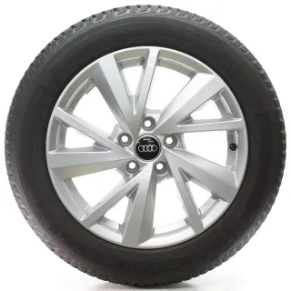 Audi Q2 GAB Winterräder 5-V-Speichen-Design Michelin 215/55R17 DOT25 81A601025C - Bild 2