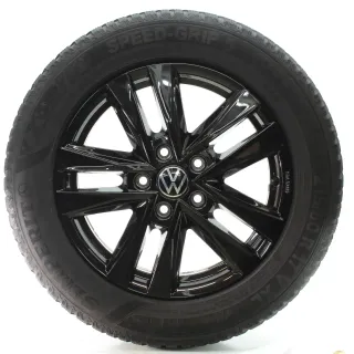 VW Multivan T7 ST Winterräder 5-Doppelspeiche Semperit Dunlop 215/60R17 7T007149 - Bild 2