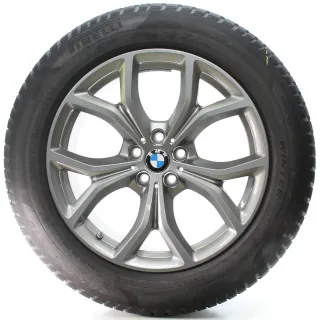 BMW X5 G05 X6 G06 Winterräder V-Speiche 735 Pirelli 265/50R19 DOT25 6883752 - Bild 4
