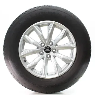 Audi Q5 SQ5 FY Winterräder 10-Speichen-Design Dunlop 235/65R17 DOT24 80A601025J - Bild 3