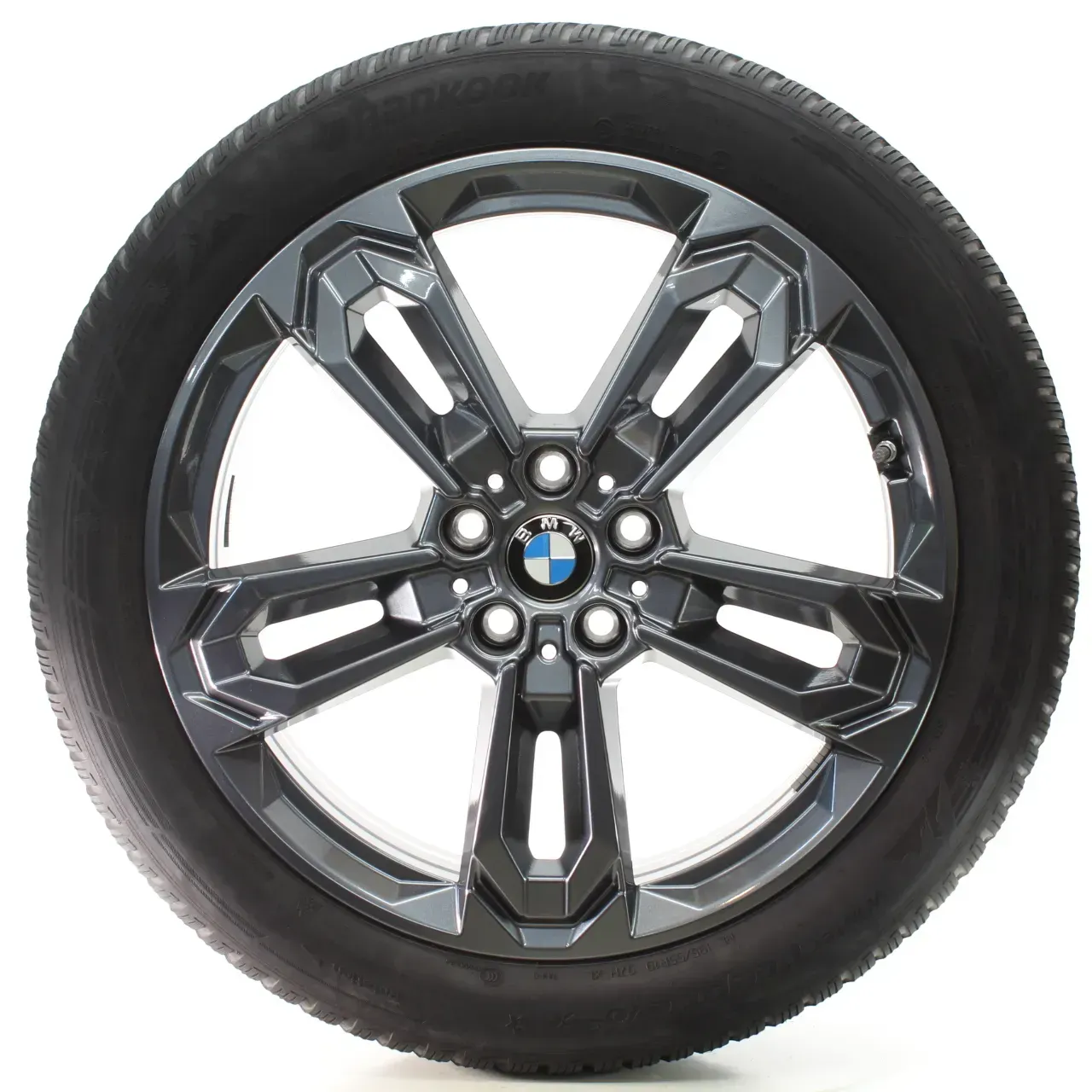 BMW X1 U11 X2 U10 Winterräder Doppelspeiche 1041 Hankook 195/55R19 DOT24 5A661A8 - Bild 1
