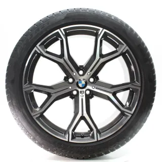 BMW X5 G05 X6 G06 Winterräder M Y-Speiche 741 Pirelli 275/40R21 DOT24 8071998 - Bild 2
