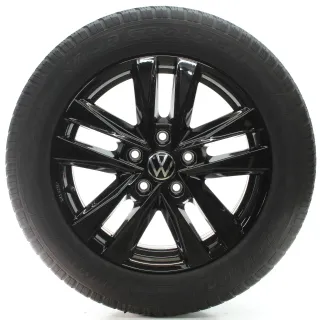 VW Multivan T7 ST Winterräder 5 Doppelspeichen Dunlop 215/60R17 DOT22 7T0071497 - Bild 3