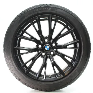 BMW 3er G20 G21 Winterräder Doppelspeiche 796 M Pirelli 225/45R18 DOT25 6885305 - Bild 1