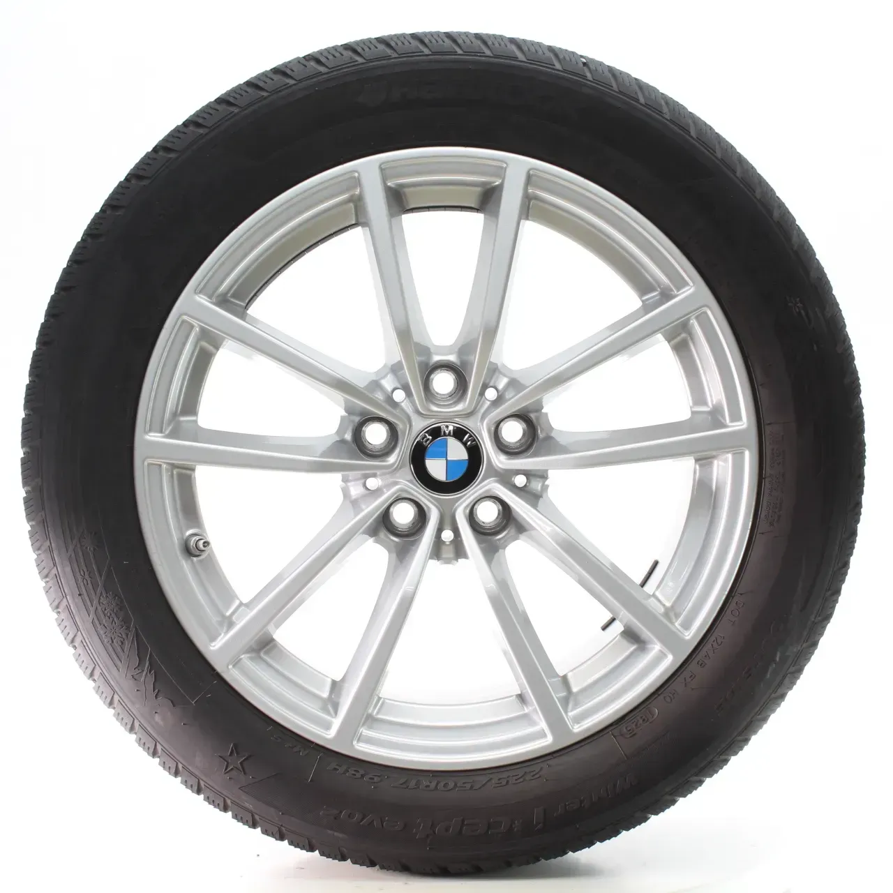 BMW 3er G20 G21 Winterräder V-Speiche 778 Hankook 225/50R17 98HDOT25 6883520 - Bild 1