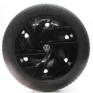 VW ID.4 E21 Winterräder Stahl Bridgestone 235/55R19 101T DOT24 1EA601027B - Bild 2