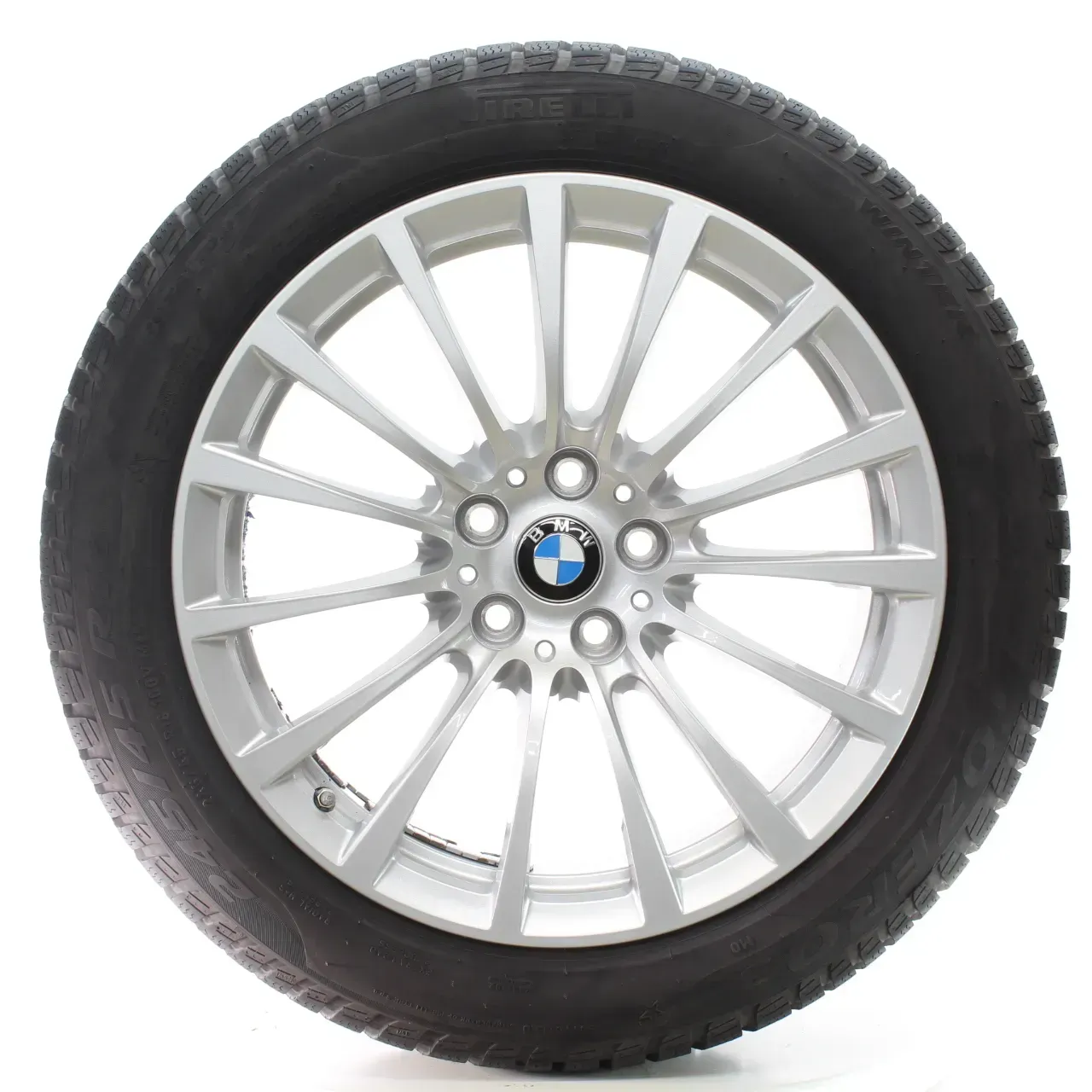 BMW 5er G30 G31 Winterräder Vielspeiche 619 Pirelli 245/45R18 100V DOT25 6861224 - Bild 1