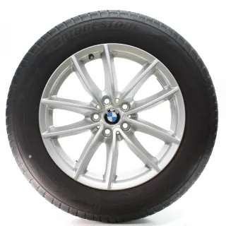 BMW X5 F95 G05 Winterräder V-Speiche 618 Bridgestone 255/55R18 - Bild 4