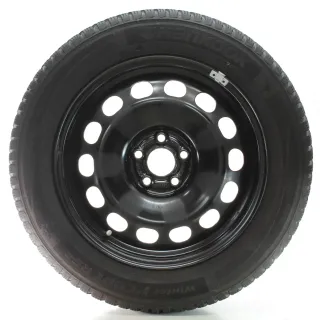 VW T-Cross C11 Winterräder Stahl Schwarz Hankook 195/60R16 DOT23 2Q0601027H/AE - Bild 4