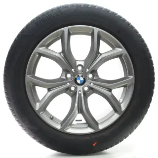 BMW X5 G05 Winterräder V-Speiche 735 Ferricgrey Pirelli 265/50R19 DOT21 6883752 - Bild 4