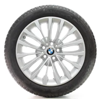 BMW 5er G30 G31 Winterräder W-Speiche 632 Pirelli 245/45R18 100V 6863418 - Bild 1