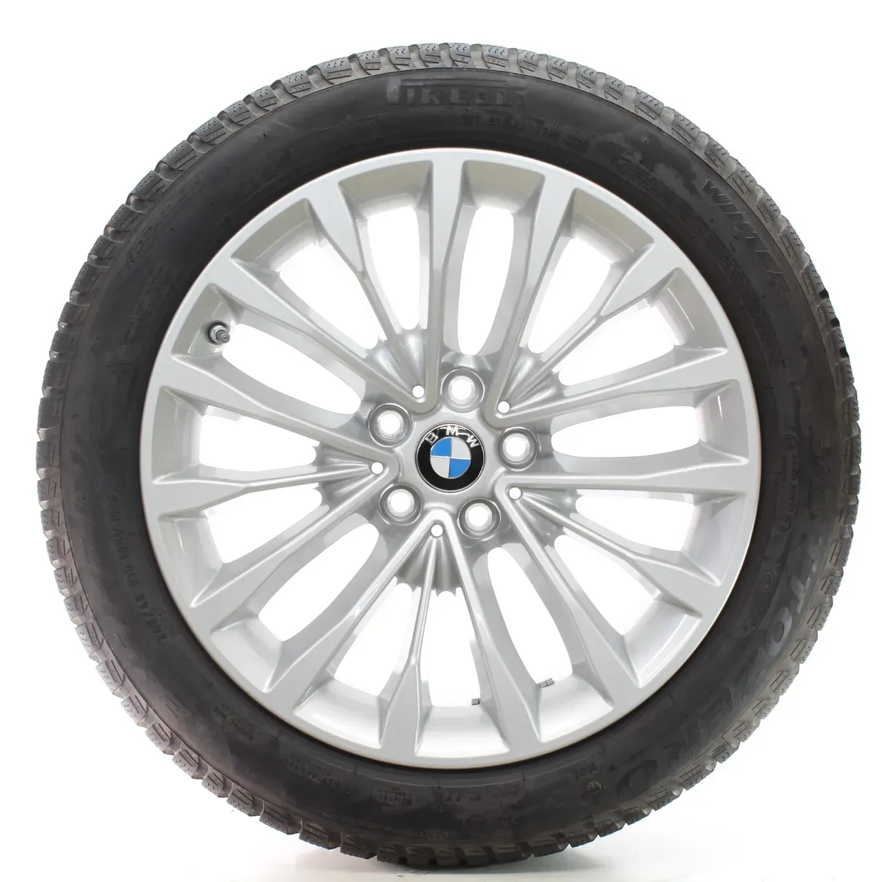 BMW 5er G30 G31 Winterräder W-Speiche 632 Pirelli 245/45R18 100V 6863418 - Bild 1