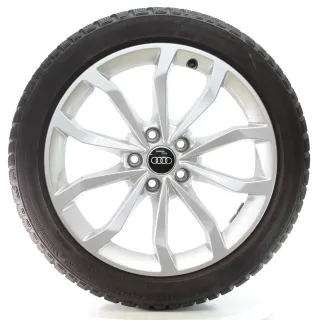 Audi A4 S4 8W Winterräder 5-V-Speichen Design Bridgestone 225/45R18 8W0601025ED - Bild 2