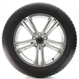 VW Tiguan II AD1 BJ Winterräder Sebring Yokohama 235/55R18 100V DOT24 5NA601025M - Bild 2