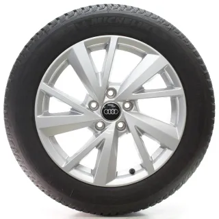 Audi Q2 GAB Winterräder 5-V-Speichen-Design Michelin 215/55R17 DOT25 81A601025C - Bild 4