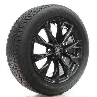 Skoda Superb IV NZ3 Winterräder Crystal Dunlop 215/55R17 98V DOT24 3P0601025AD - Bild 6