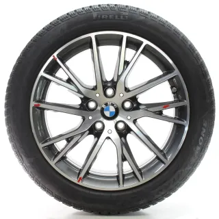BMW 1er F40 2er F44 Winterräder Y-Speiche 489 Pirelli 195/55R17 92H 7849122 - Bild 4