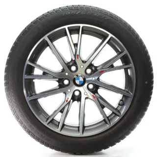 BMW 1er F40 2er F44 Winterräder Y-Speiche 489 Pirelli 195/55R17 92H 7849122 - Bild 3