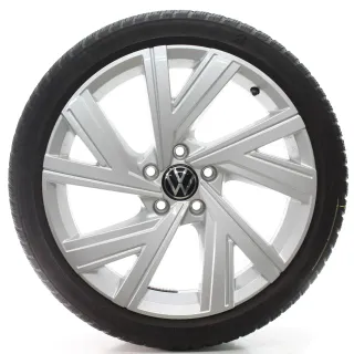 VW Golf 8 VIII CD1 Winterräder Bergamo Bridgestone 225/40R18 DOT25 5H0601025AB - Bild 4