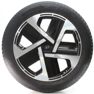 Hyundai Ioniq 9 Winterräder Schwarz Glanz Hankook 285/45R21 DOT25 52910-G0360 - Bild 3