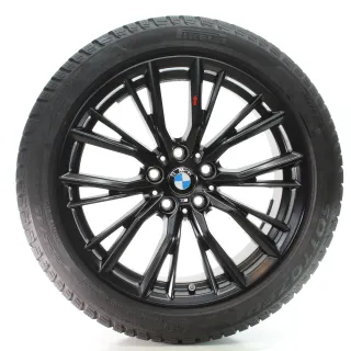 BMW 3er G20 G21 Winterräder Doppelspeiche 796 M Pirelli 225/45R18 DOT25 6885305 - Bild 2