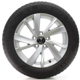 VW Golf 7 8 VII VIII 5H Winterräder Gavia Semperit 205/55R16 DOT25 5H0071496 - Bild 1