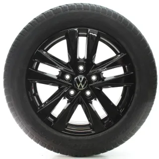 VW Multivan T7 ST Winterräder 5 Doppelspeichen Dunlop 215/60R17 DOT22 7T0071497 - Bild 4