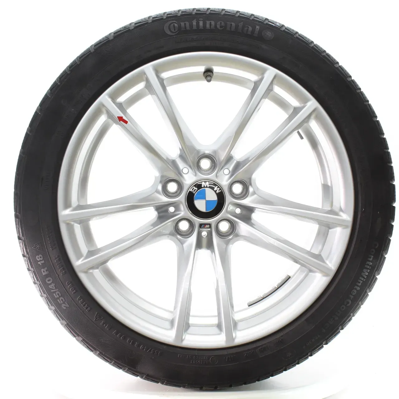 BMW M3 F80 M4 F82 F83 Winterräder M V-Speiche 640 Conti 255/40R18 2284905-6 - Bild 1