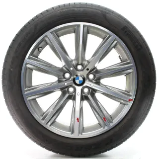 BMW 5er G30 G31 Winterräder V-Speiche 684 Pirelli 245/45R18 100Y 6874440 - Bild 2