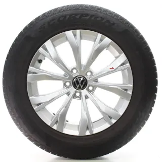 VW Tiguan AD1 BW2 Winterräder Montana Pirelli 215/65R17 99H DOT23 5NA601025 - Bild 3