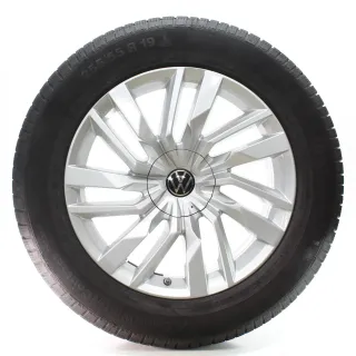 VW Touareg CR7 Winterräder Osorno Continental 255/55R19 111H DOT25 760601025E - Bild 1