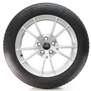Audi A5 FU B10 Winterräder 5-Doppelspeichen Goodyear 215/55R17 DOT24 8B3601025A - Bild 4