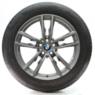 BMW X3 G01 X4 G02 Winterräder Doppelspeiche 698 M Bridgestone 245/50R19 8746987 - Bild 1