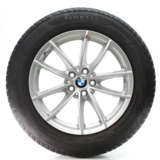 BMW X3 G01 X4 G02 Winterräder V-Speiche 618 Pirelli 225/60R18 104H 6880047 - Bild 1
