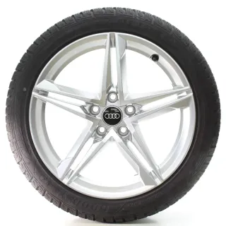 Audi A4 S4 8W Winterräder 5-Doppelspeichen-Stern-Design 245/40R18 8W0601025EC - Bild 1
