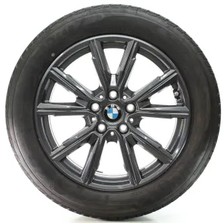 BMW 1er F70 2er F74 Winterräder V-Speiche 967 Goodyear 205/55R17 DOT25 5A45270 - Bild 1