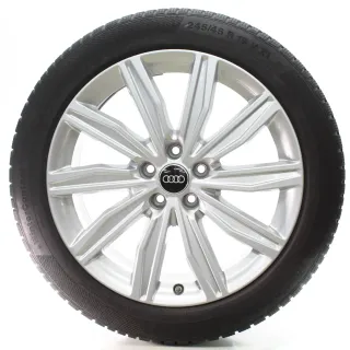 Audi A6 S6 4K Winterräder 10-Speichen-Dynamik Continental 245/45R19 4K0601025M - Bild 1